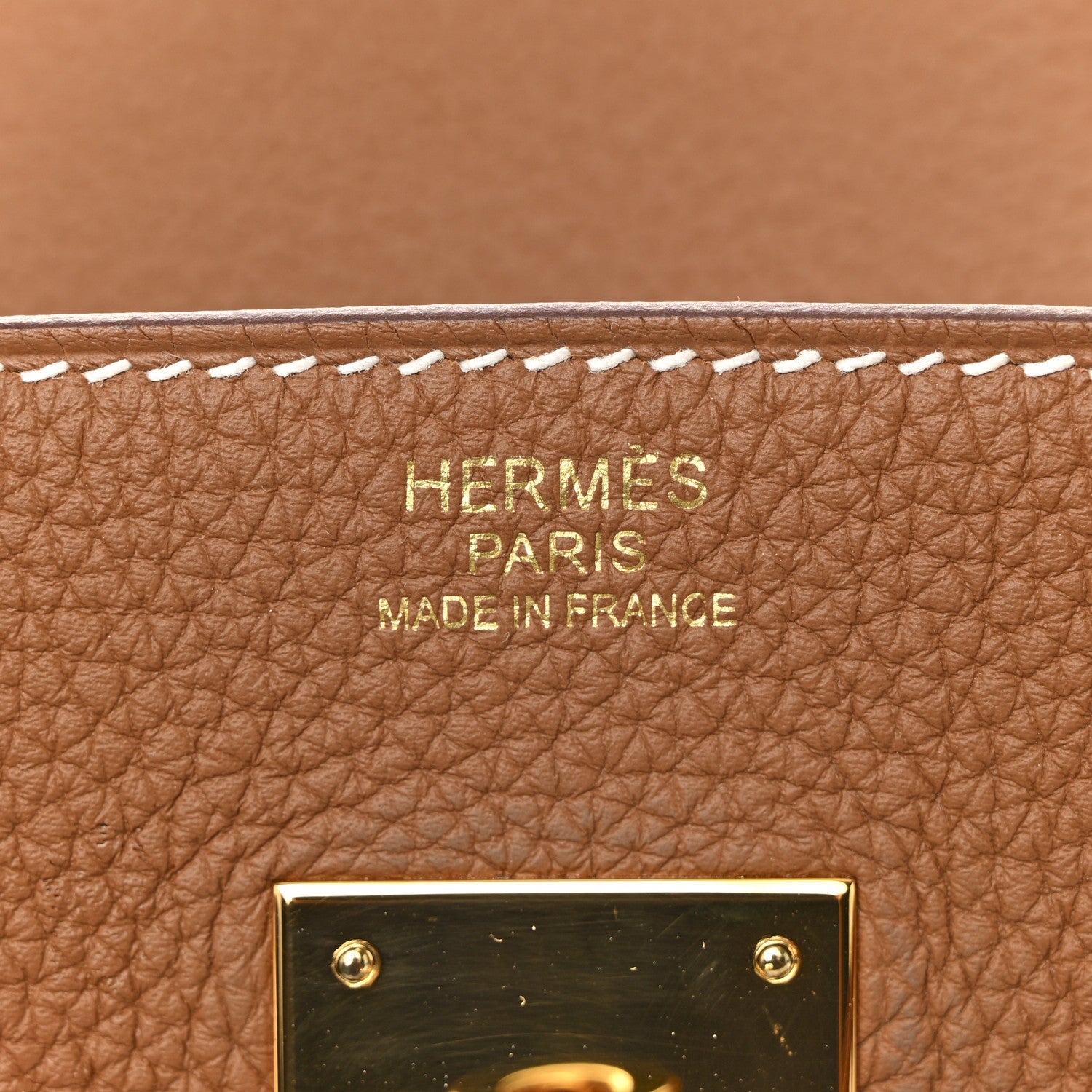Togo Birkin 30 Gold