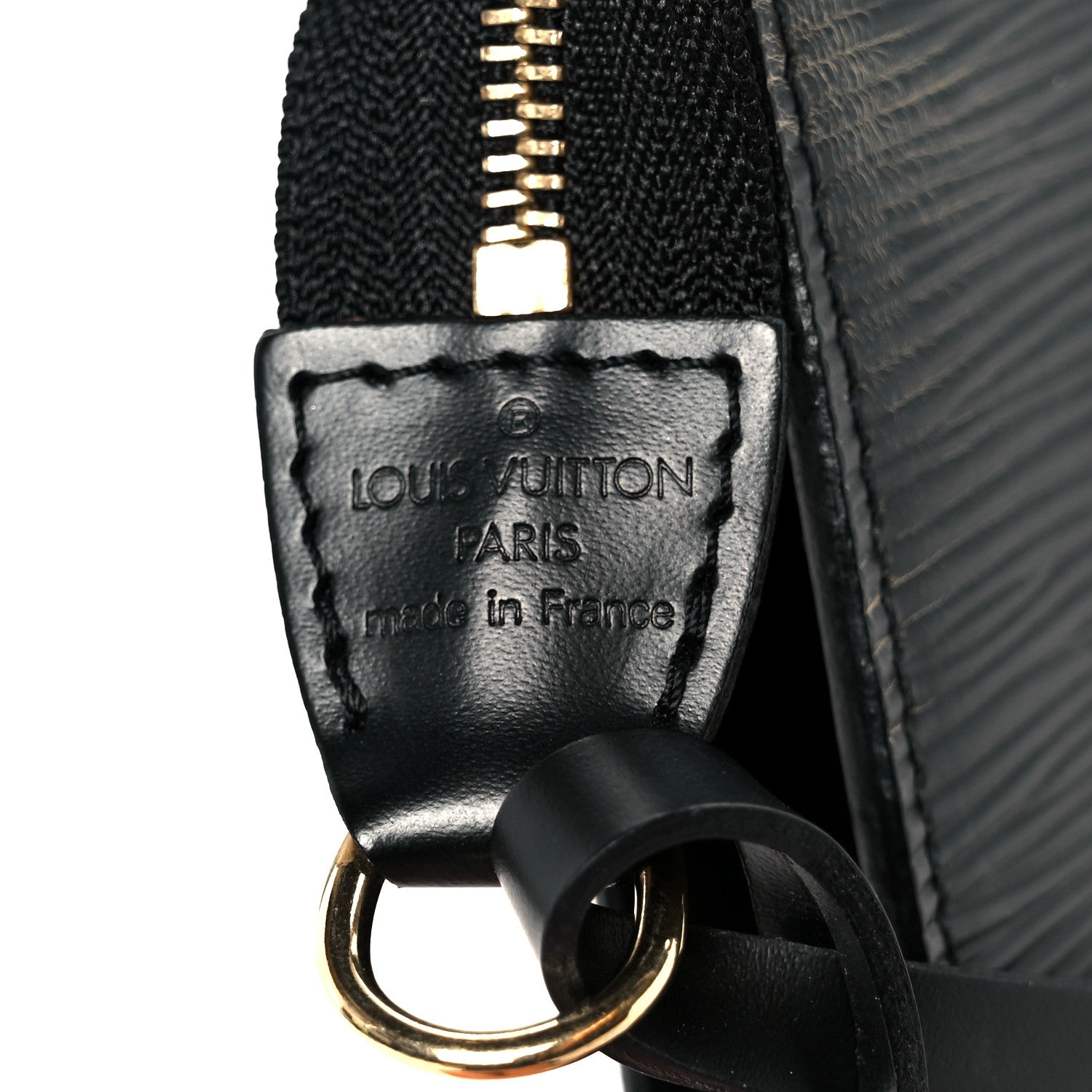 Epi Pochette Accessories 24 Black