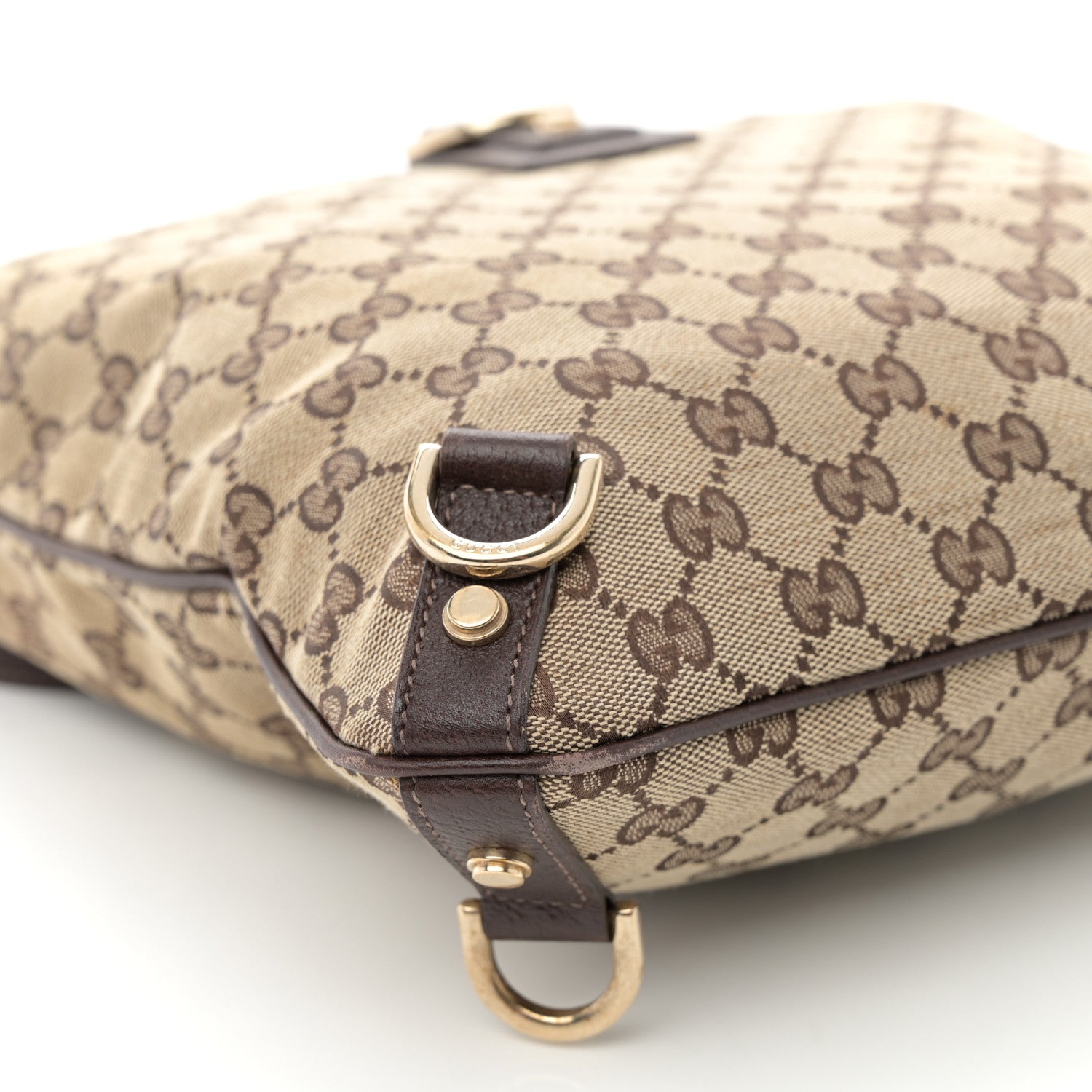 Monogram Abbey Messenger Bag Dark Brown