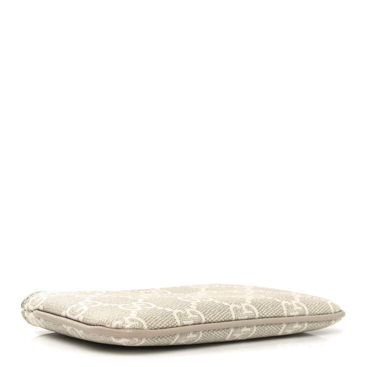 GG Supreme Monogram Selleria Key Case Mystic White Oatmeal