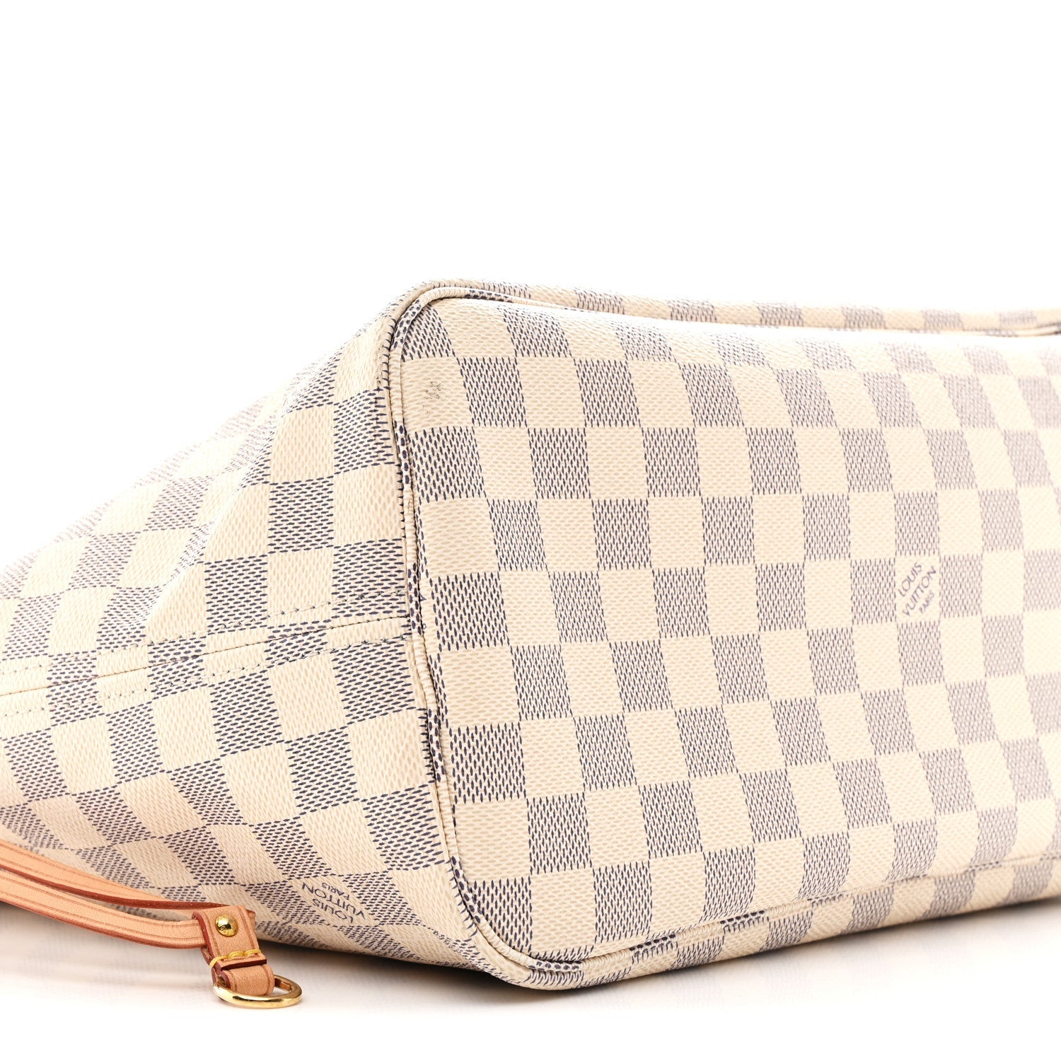 Damier Azur Neo Neverfull MM Rose Ballerine