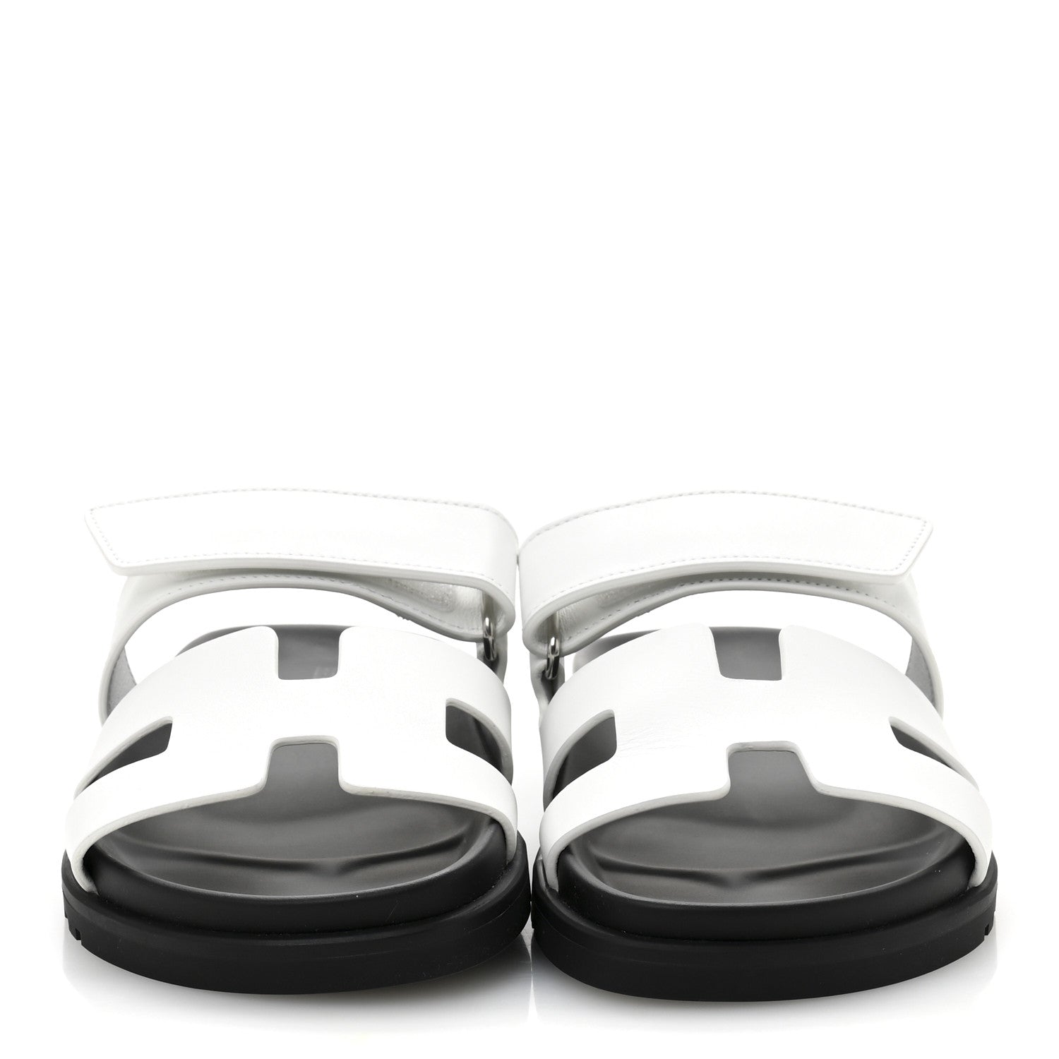 Calfskin Womens Chypre Sandals 35.5 White