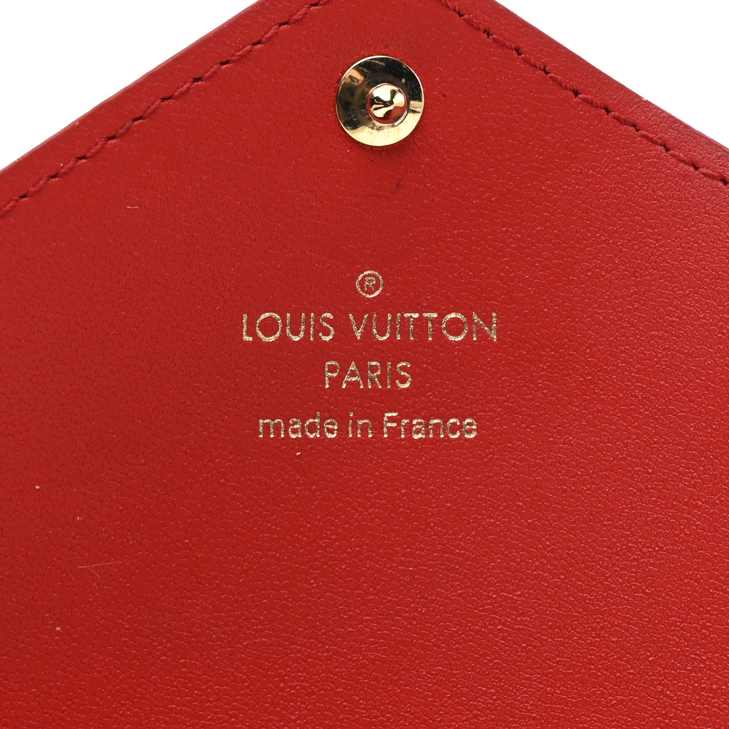 Monogram Medium Kirigami Pochette Insert Coquelicot