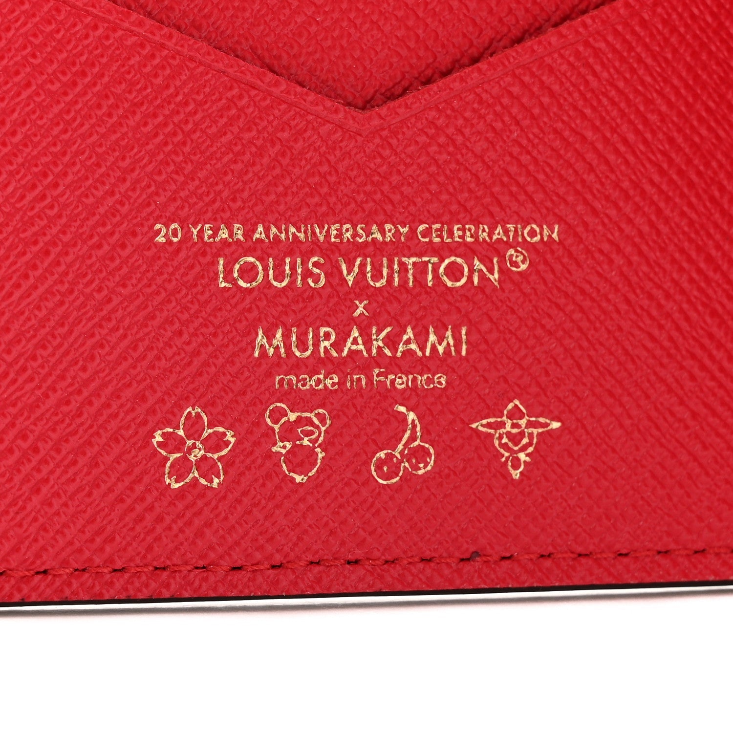 LV X TM Monogram Cerises Passport Cover