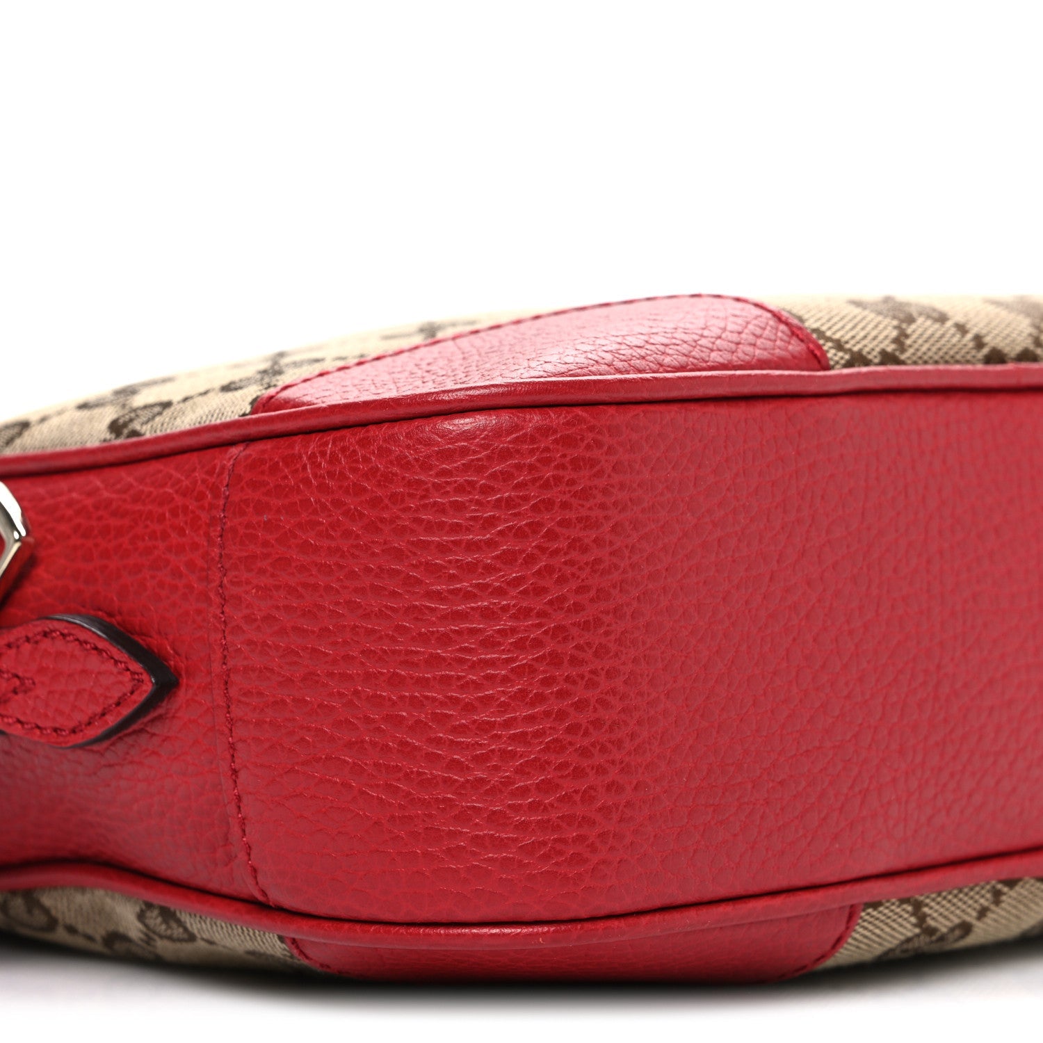 Monogram Mini Bree Messenger Bag Red