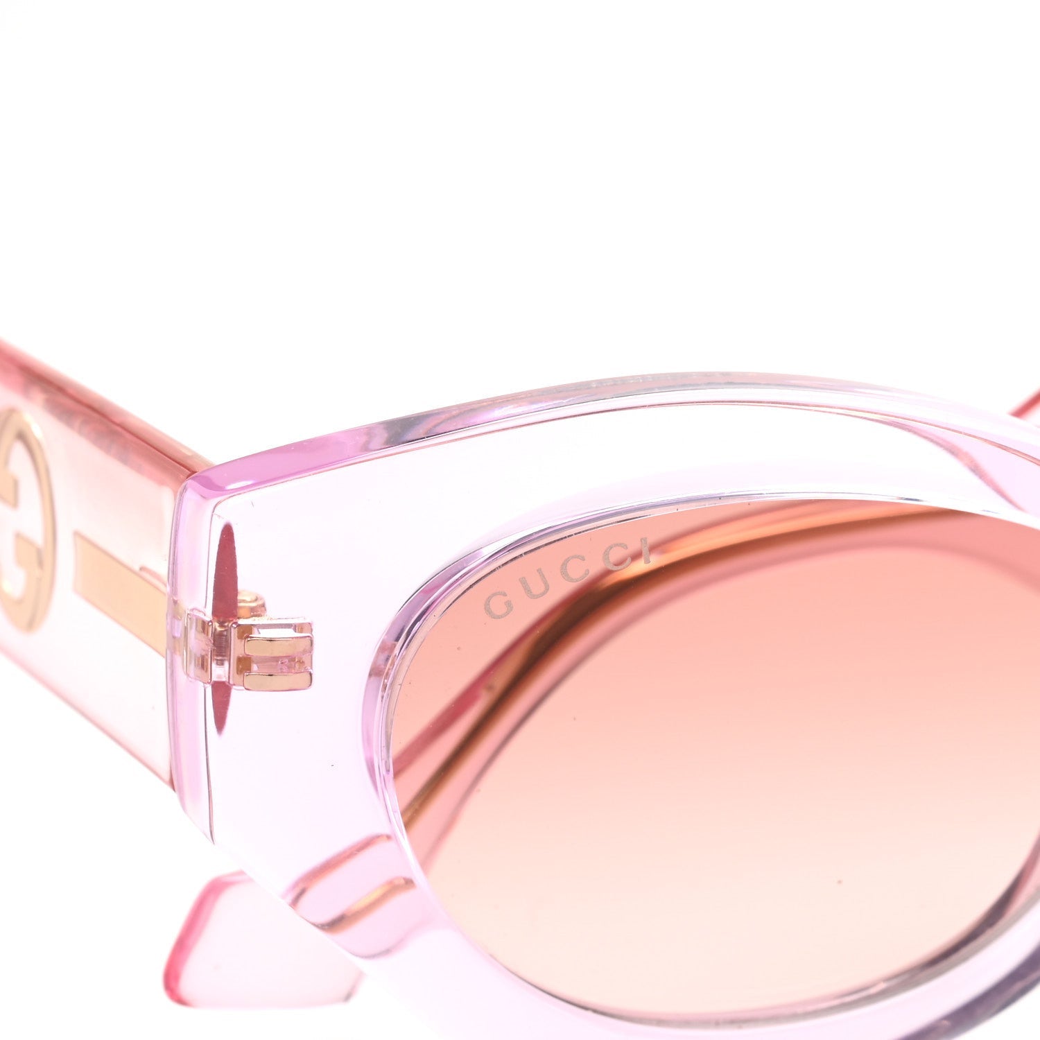 Acetate Injection Oval Sunglasses GG1553S Pink