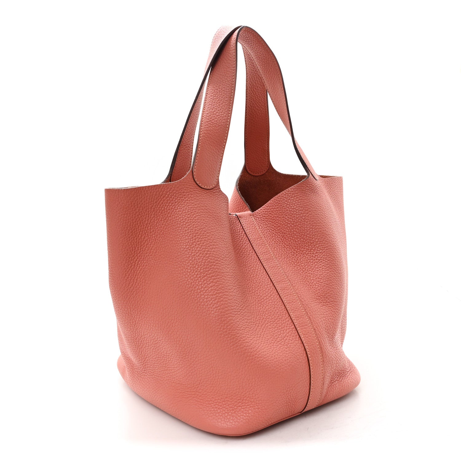 Taurillon Clemence Picotin Lock 26 GM Rose Thè