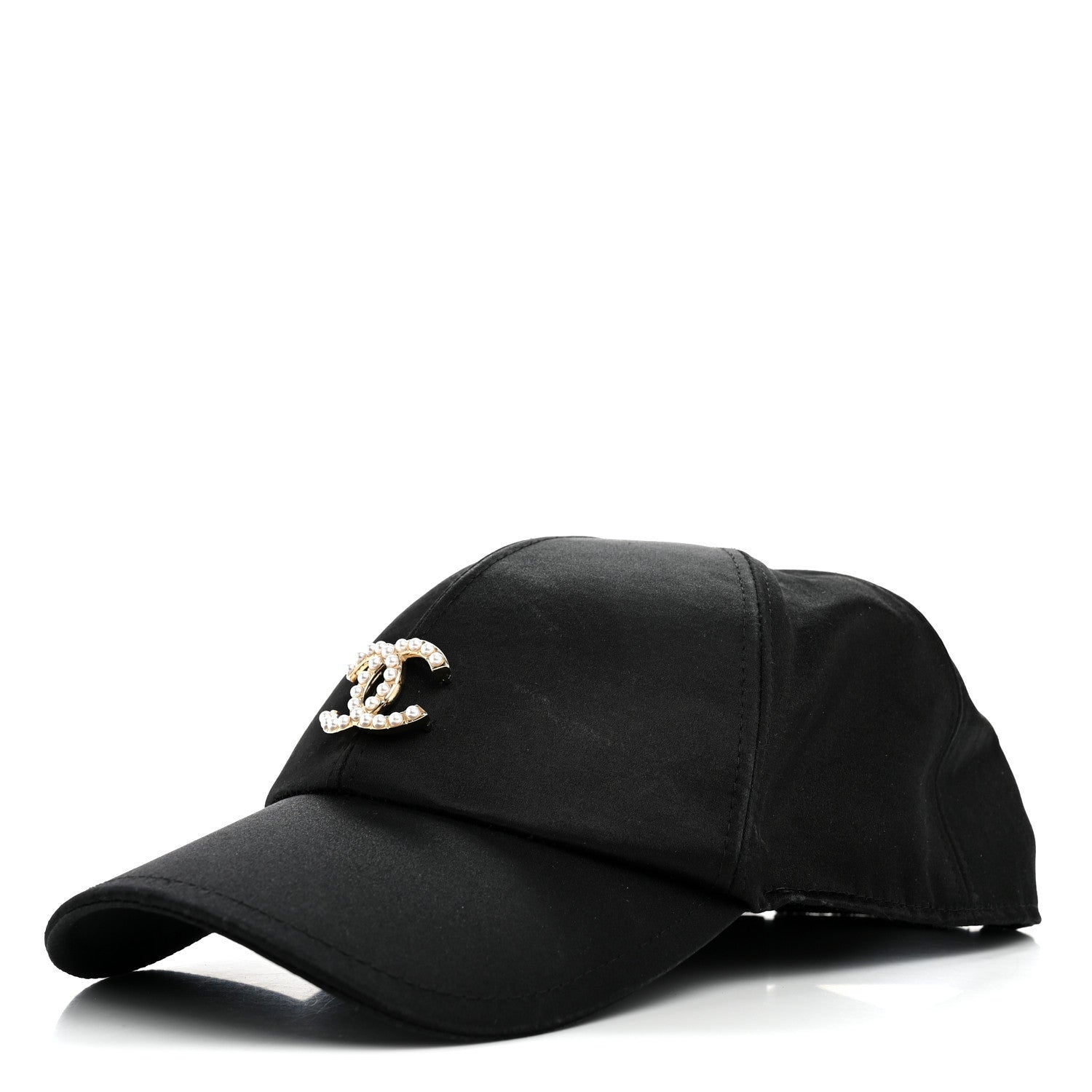 Silk Pearl CC Cap Hat Black
