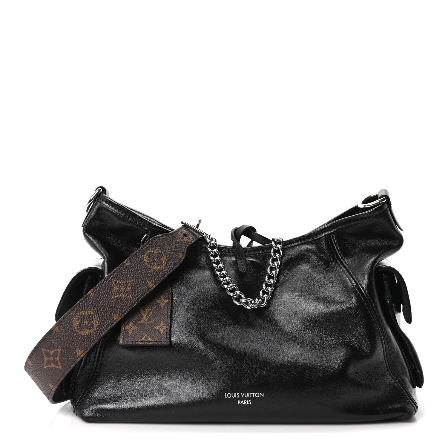 Lambskin CarryAll Cargo Vibe PM Black