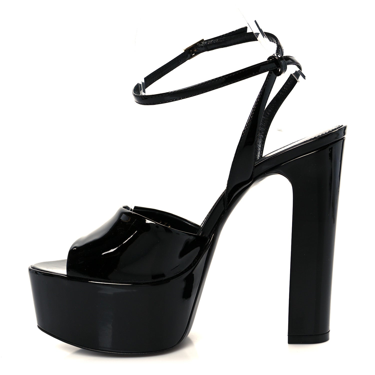 Vernice Grupy Sexy 95 Tanouk Platform Sandals 37.5 Black