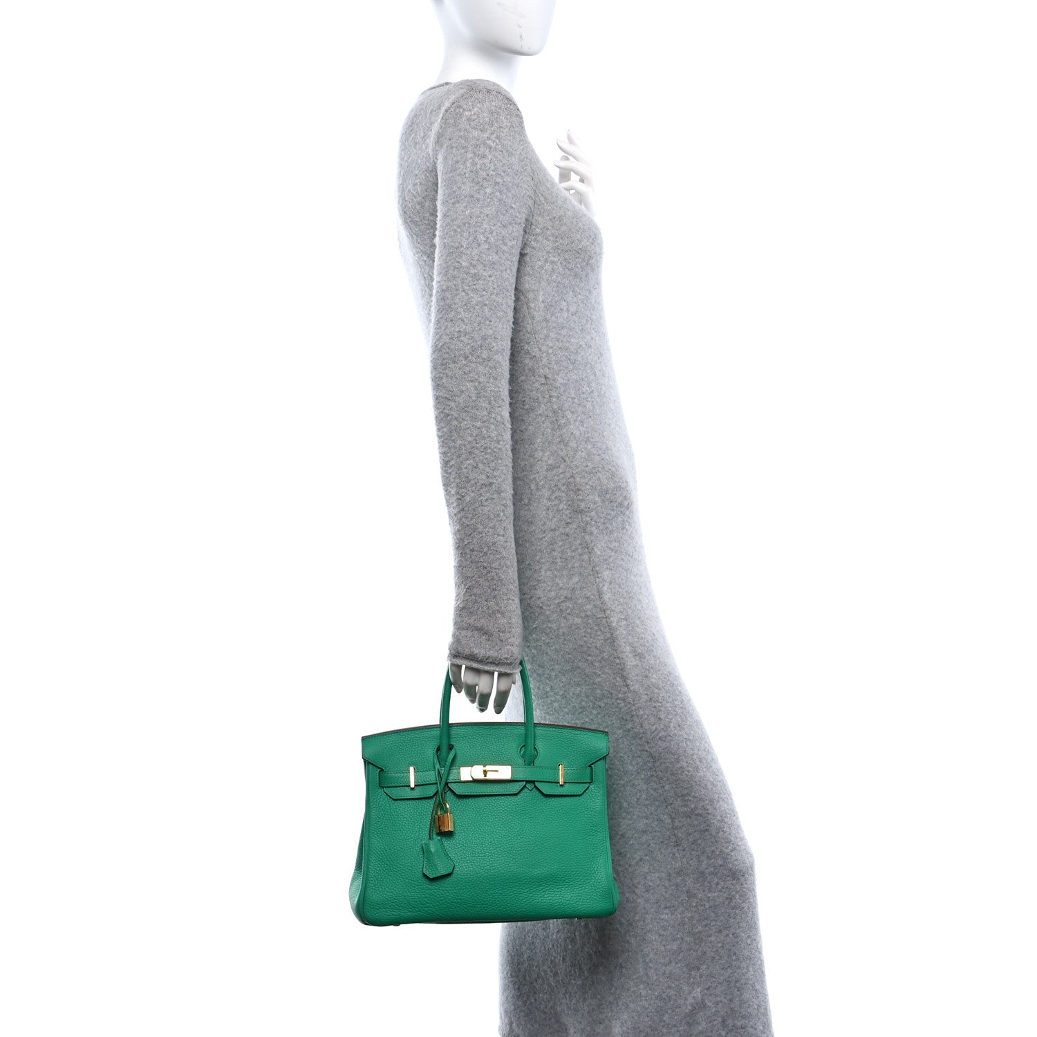 Taurillon Clemence Birkin 30 Menthe