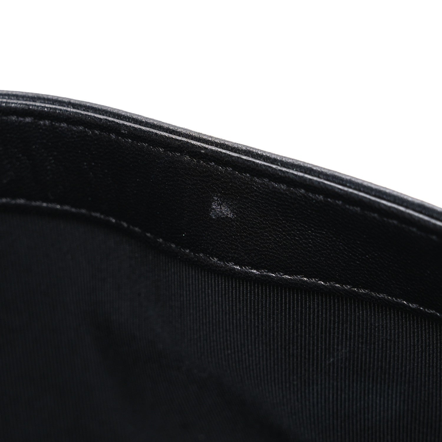 Calfskin Patent Braided Medium Boy Flap Black