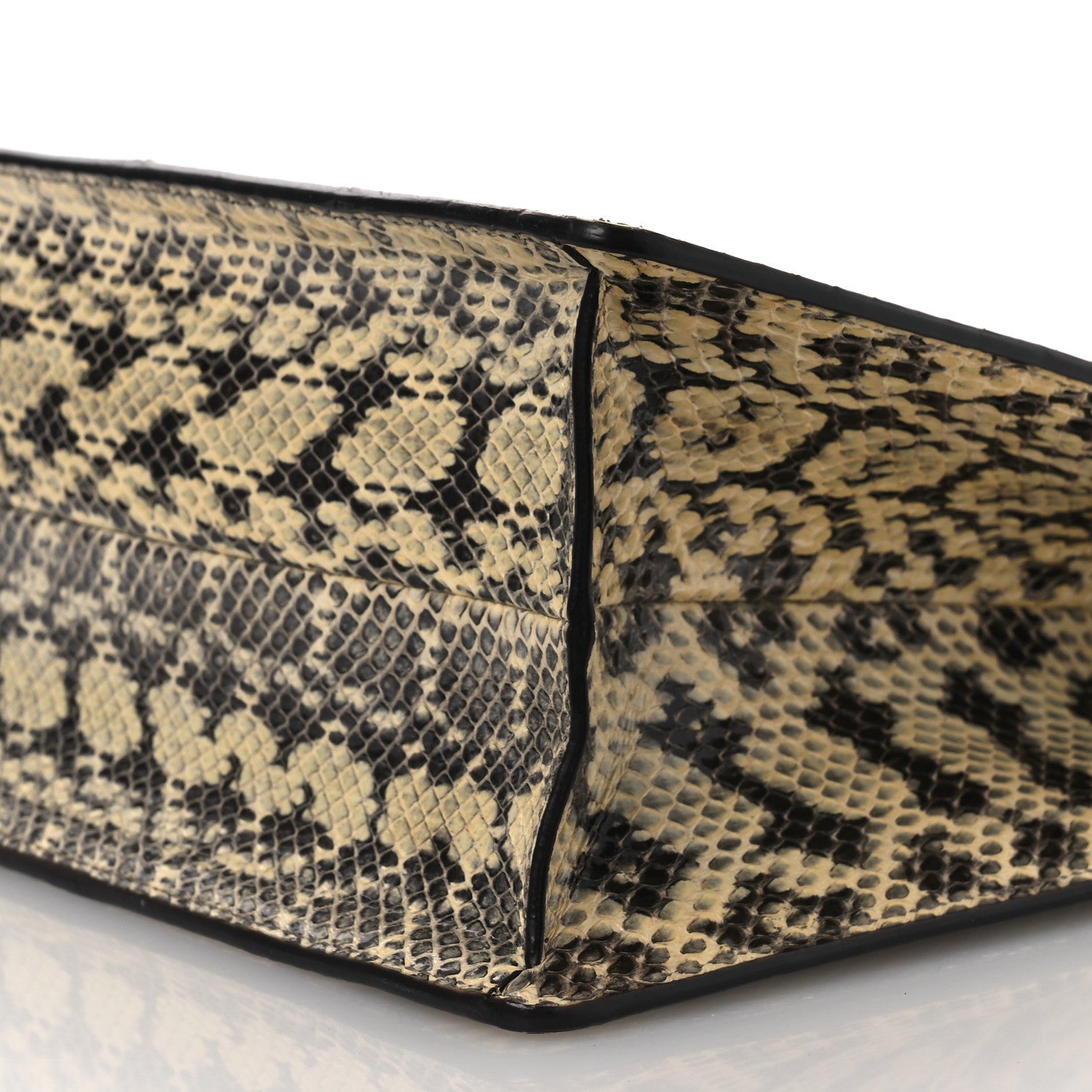 Snakeskin Medium Sylvie Top Handle Roccia