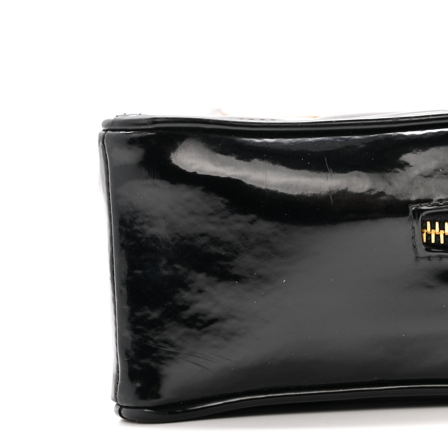 Patent CC Heart Vanity Case Black