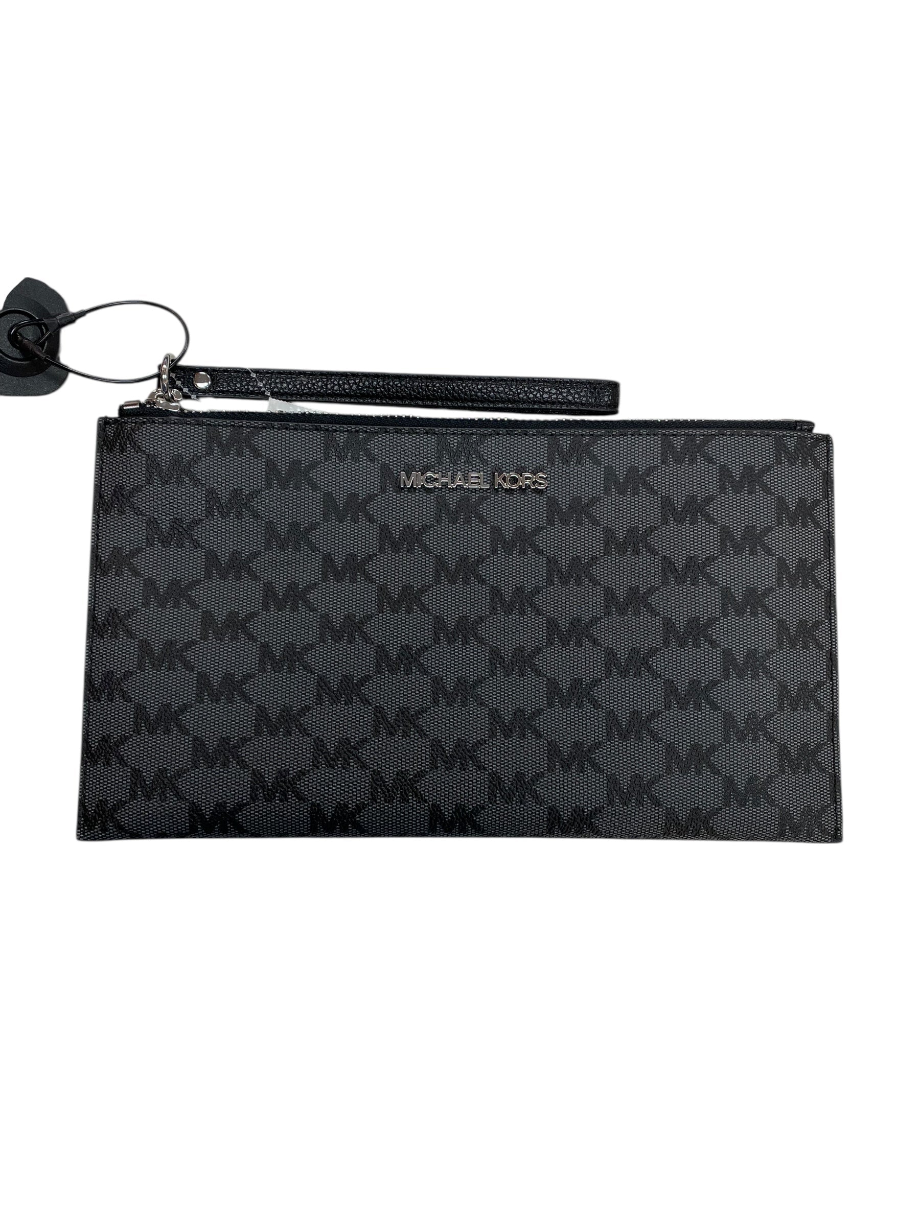 Wristlet Designer By Michael Kors In Grey, Size:Large