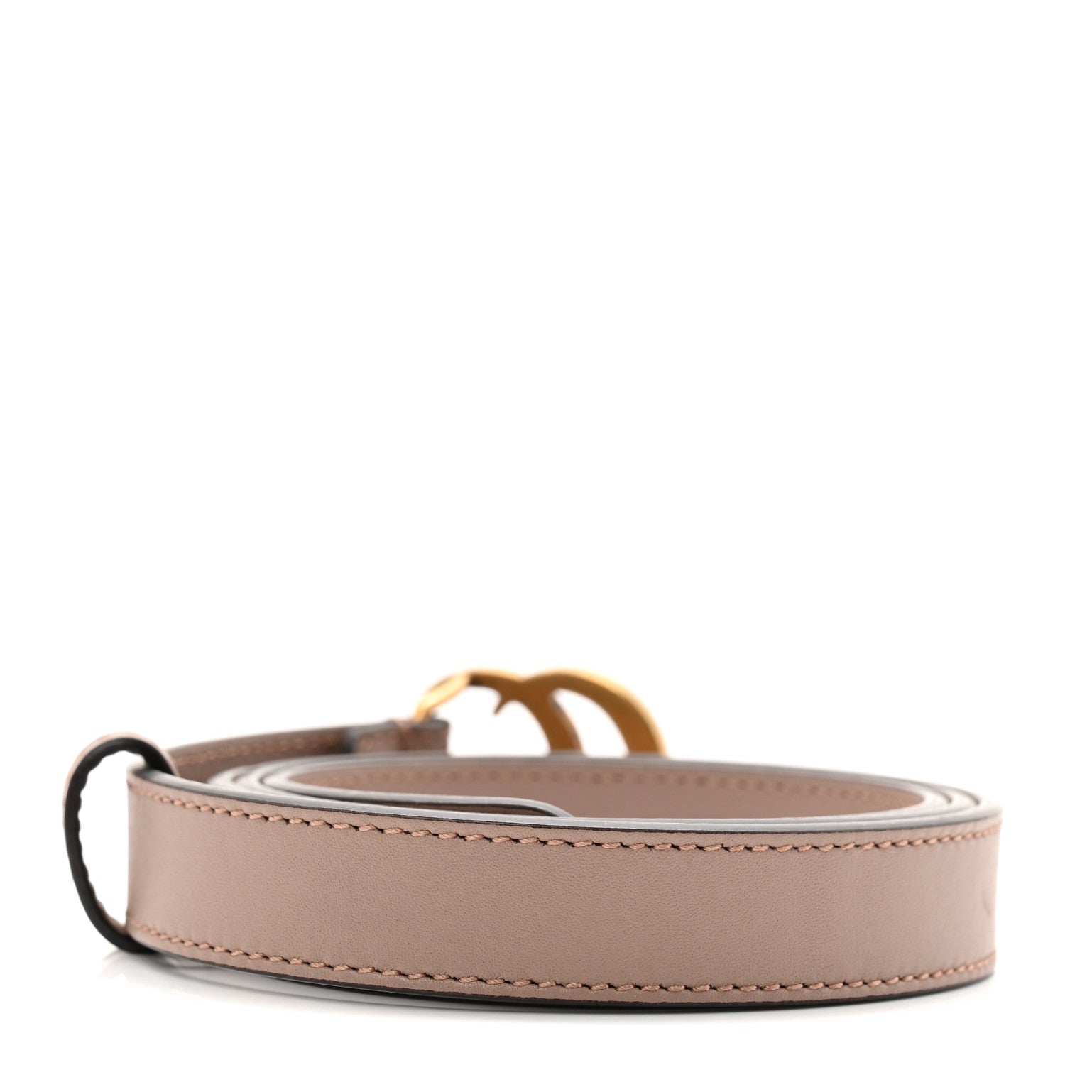 Calfskin Double G 20mm Belt 85 34 Porcelain Rose