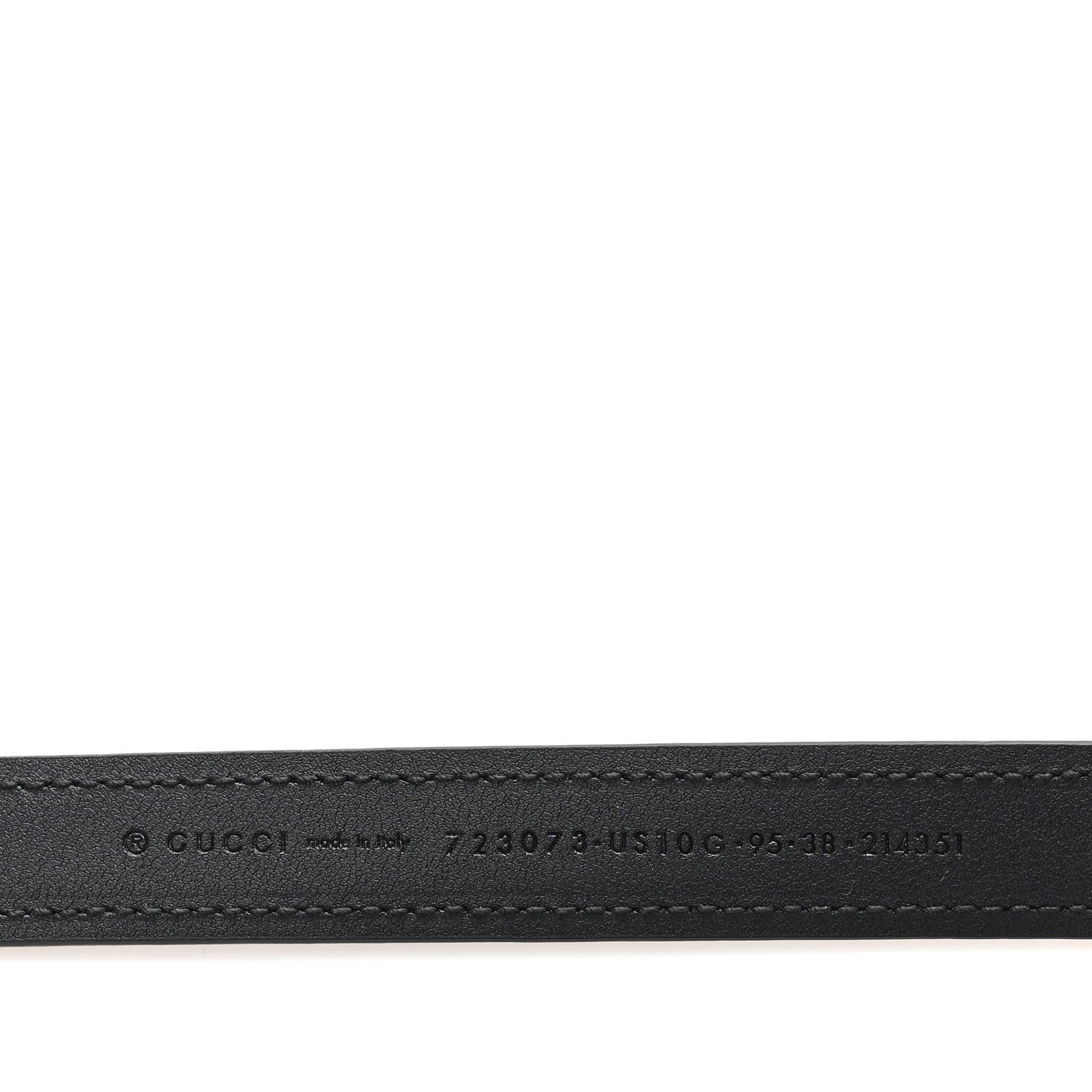 Ciny Lux Calfskin Blondie 30mm Belt 95 38 Black