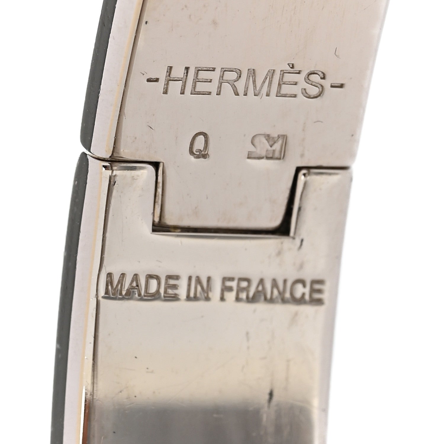 Enamel Narrow Clic Clac H Bracelet PM Rouge Amarante