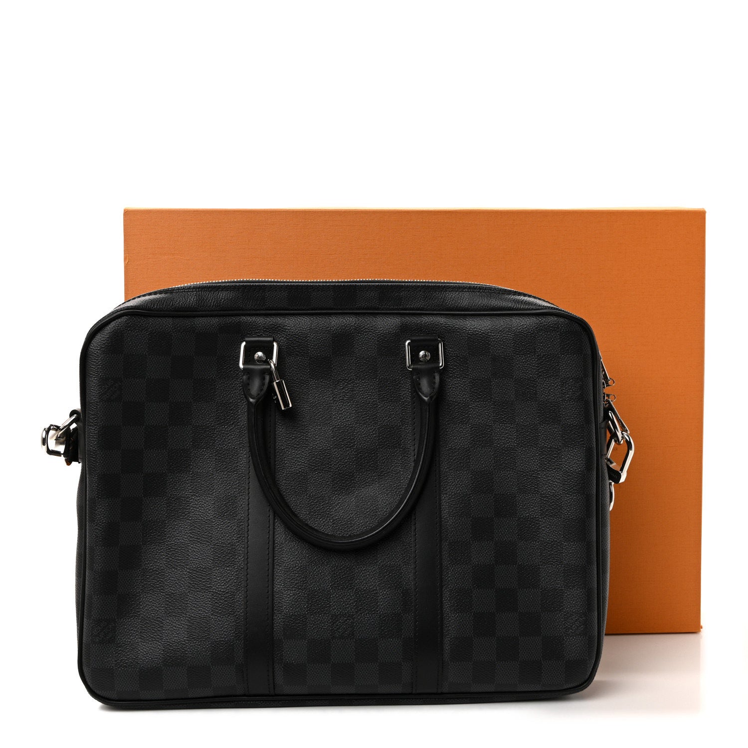 Damier Graphite Porte Documents Voyage PM