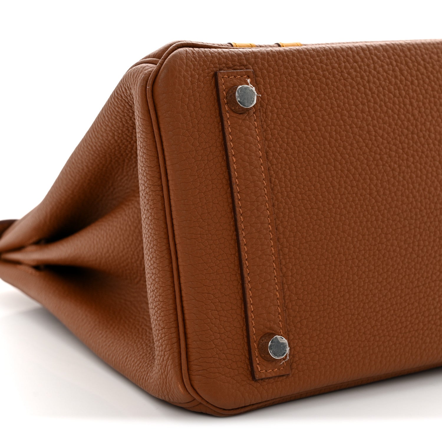 Togo Swift Officier Birkin 30 Gold Ambre
