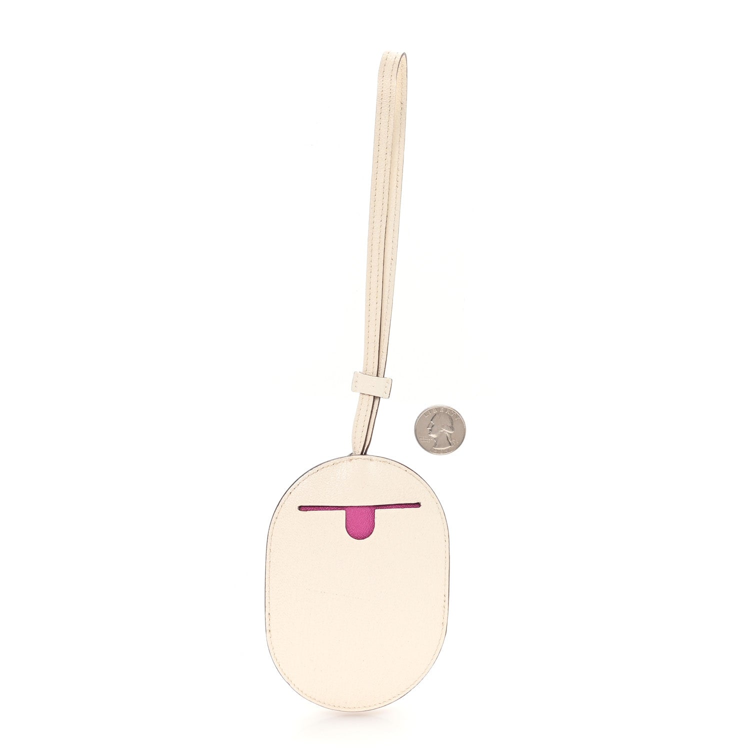 Chevre Mysore In-The-Loop Wink Key Ring Nata Rose Pourpre Jaune Citron