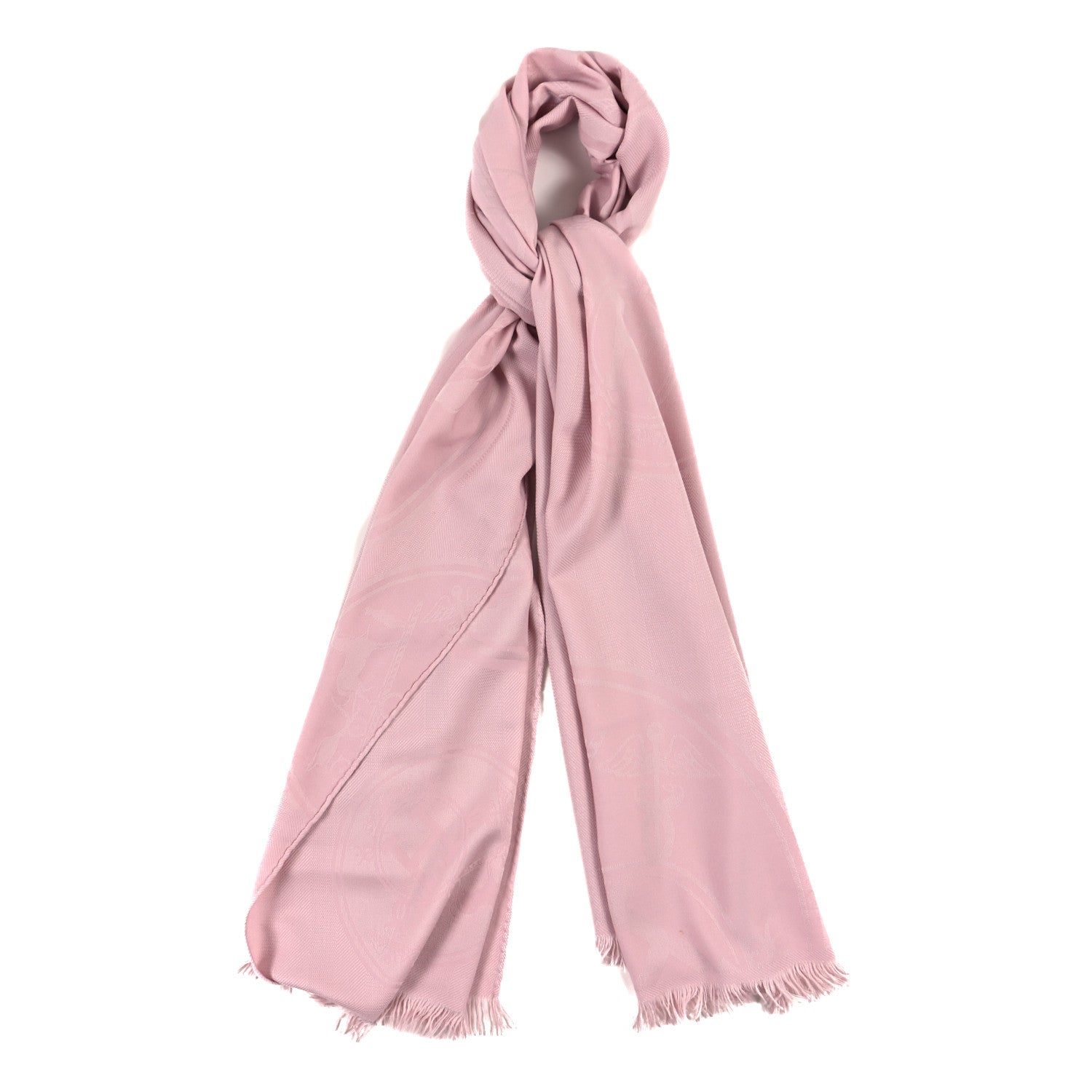 Cashmere Silk New Libris Stole Rose Petale