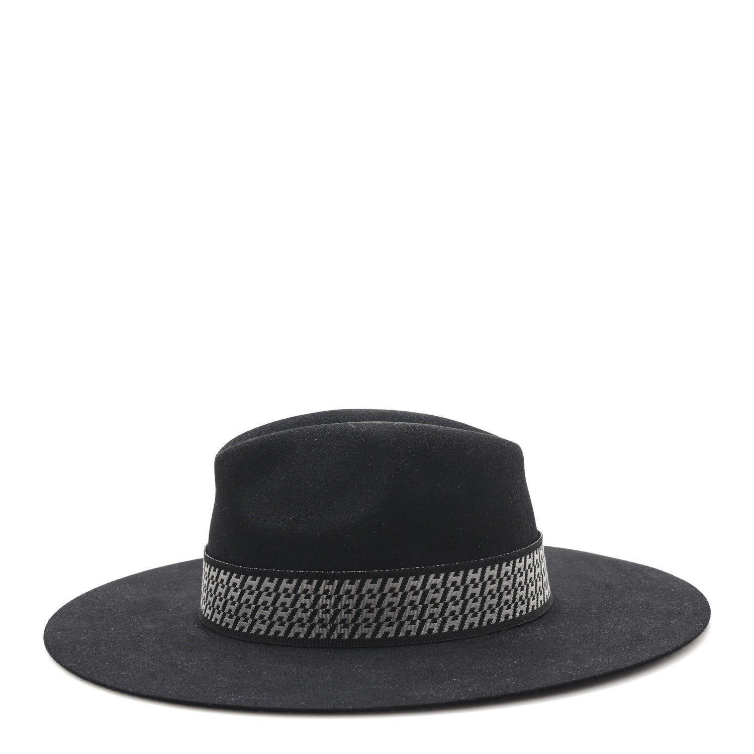 Rabbit Felt Faubourg Hat 59 Black