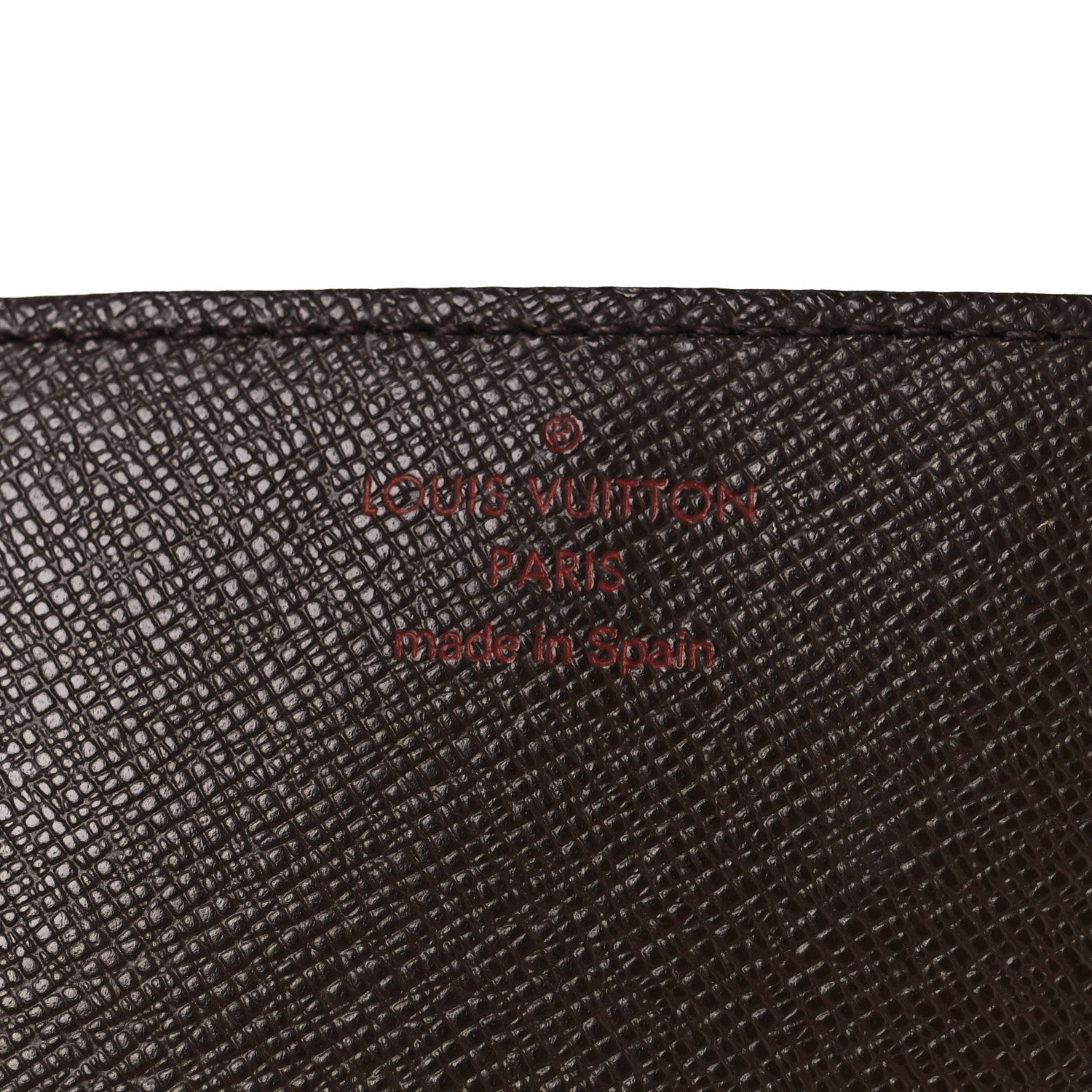 Damier Ebene Business Card Holder