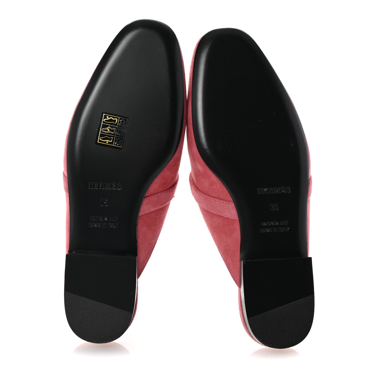 Suede Goatskin Oz Mules 35 Rose De Venise