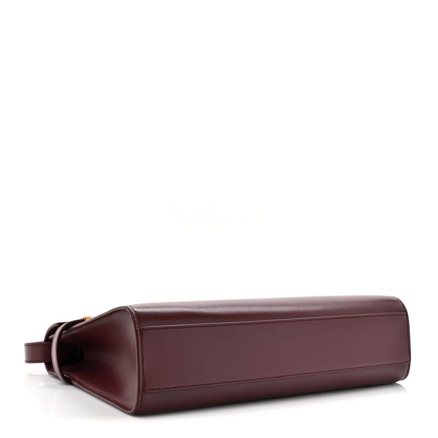 Smooth Calfskin Manhattan Shoulder Bag Rouge Legion