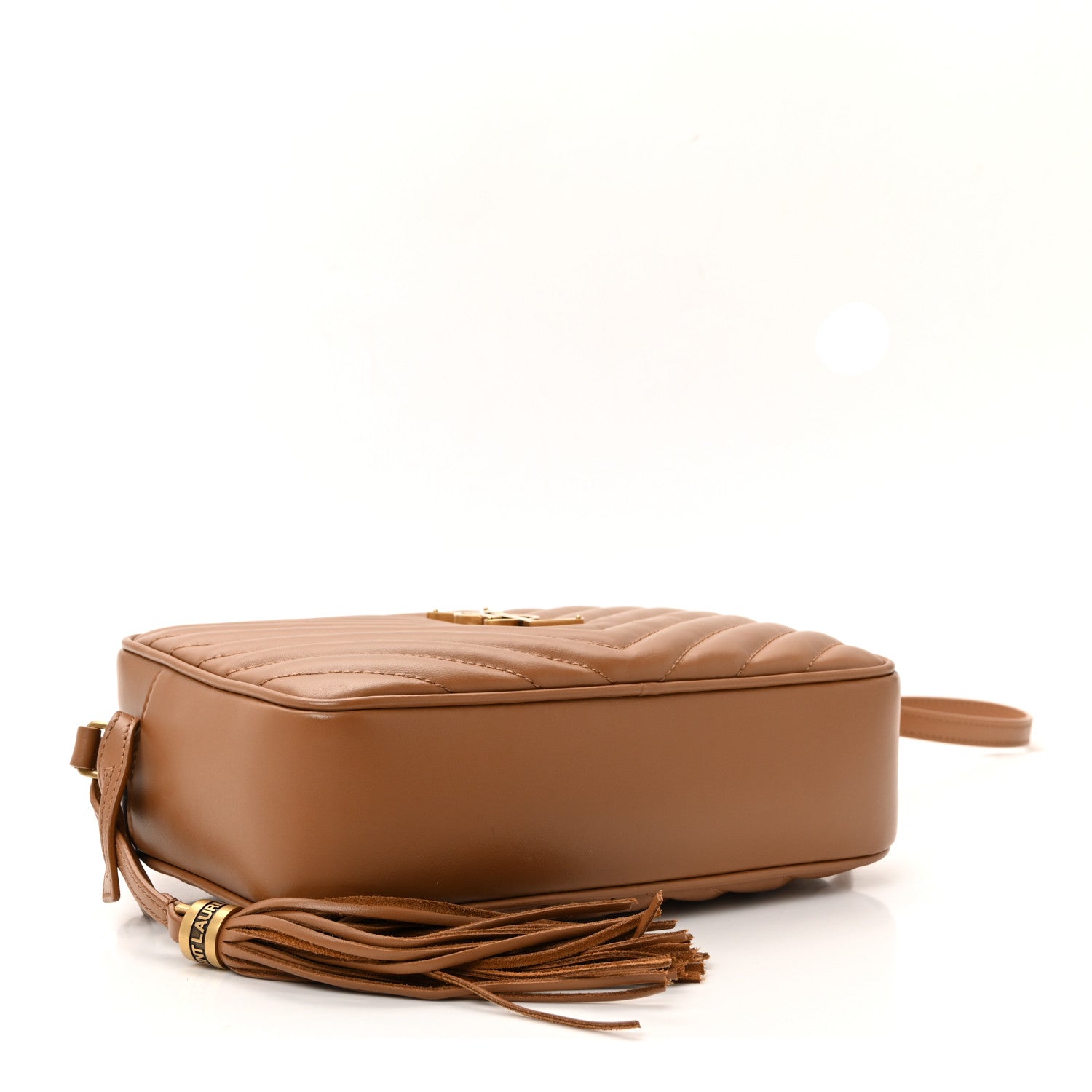 Calfskin Matelasse Monogram Lou Camera Bag Cinnamon
