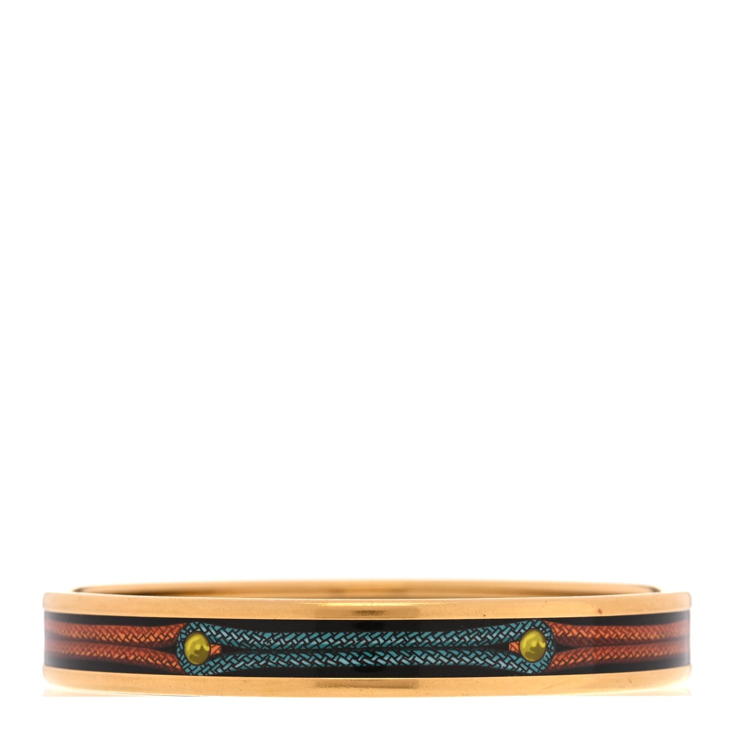 Enamel Narrow Printed Brandenburgs Bracelet 65