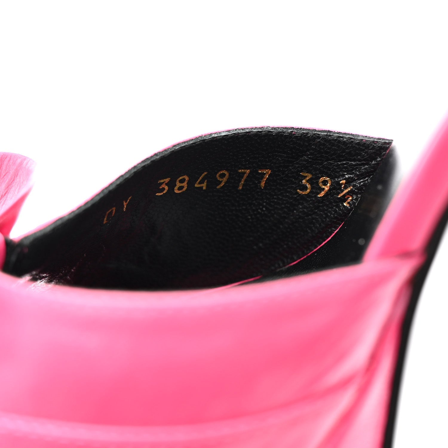Goatskin Candy 80 Platform Sandals 39.5 Bubblegum