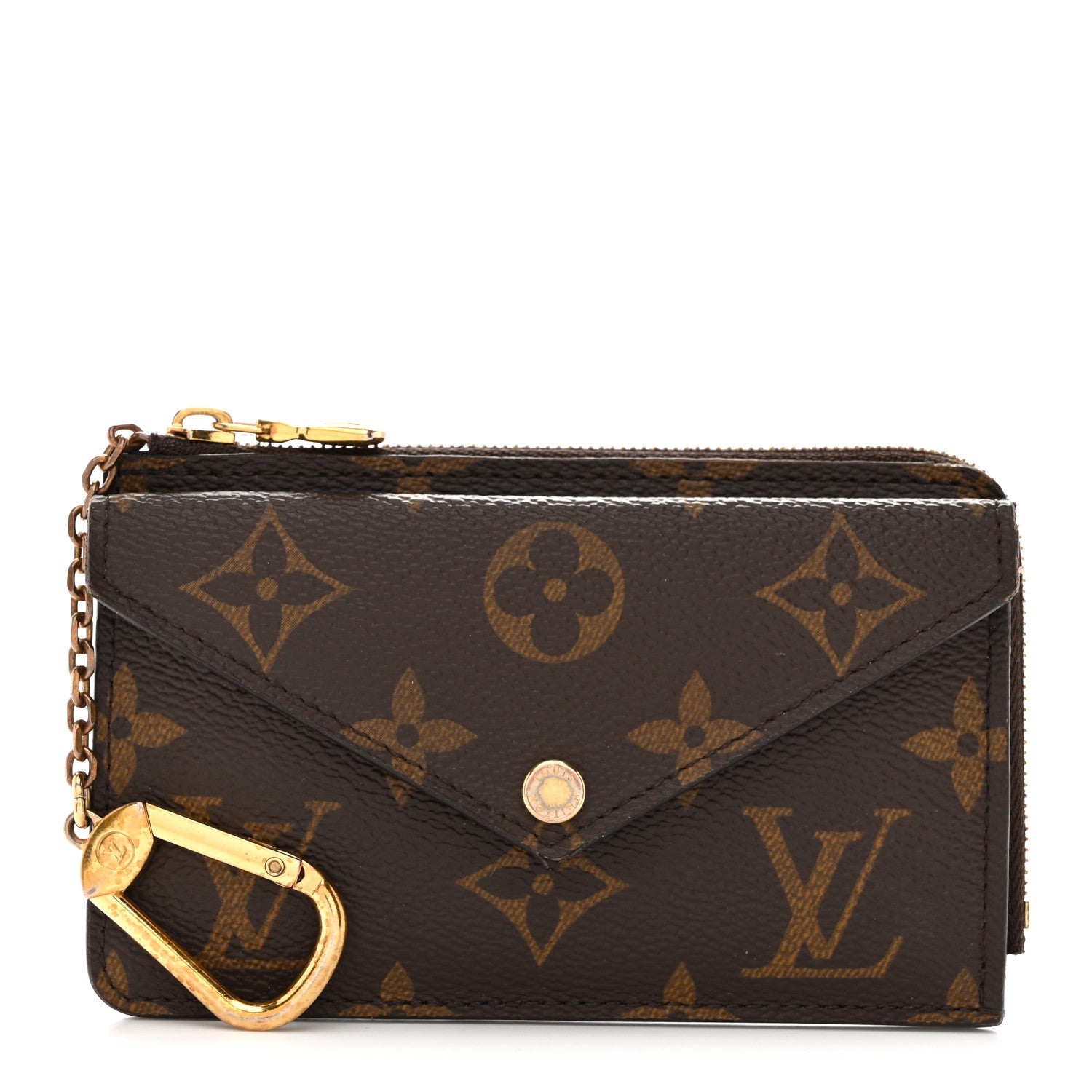 Monogram Recto Verso Card Holder Black