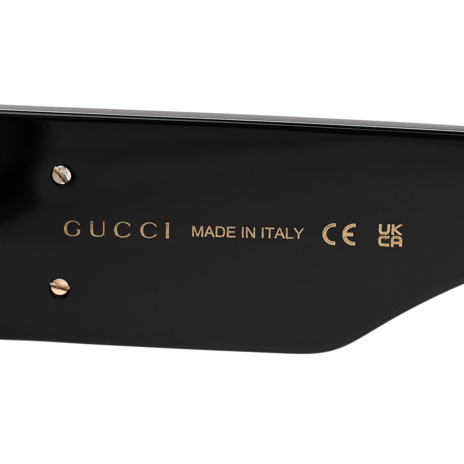 Acetate Square Sunglasses GG1546S Black