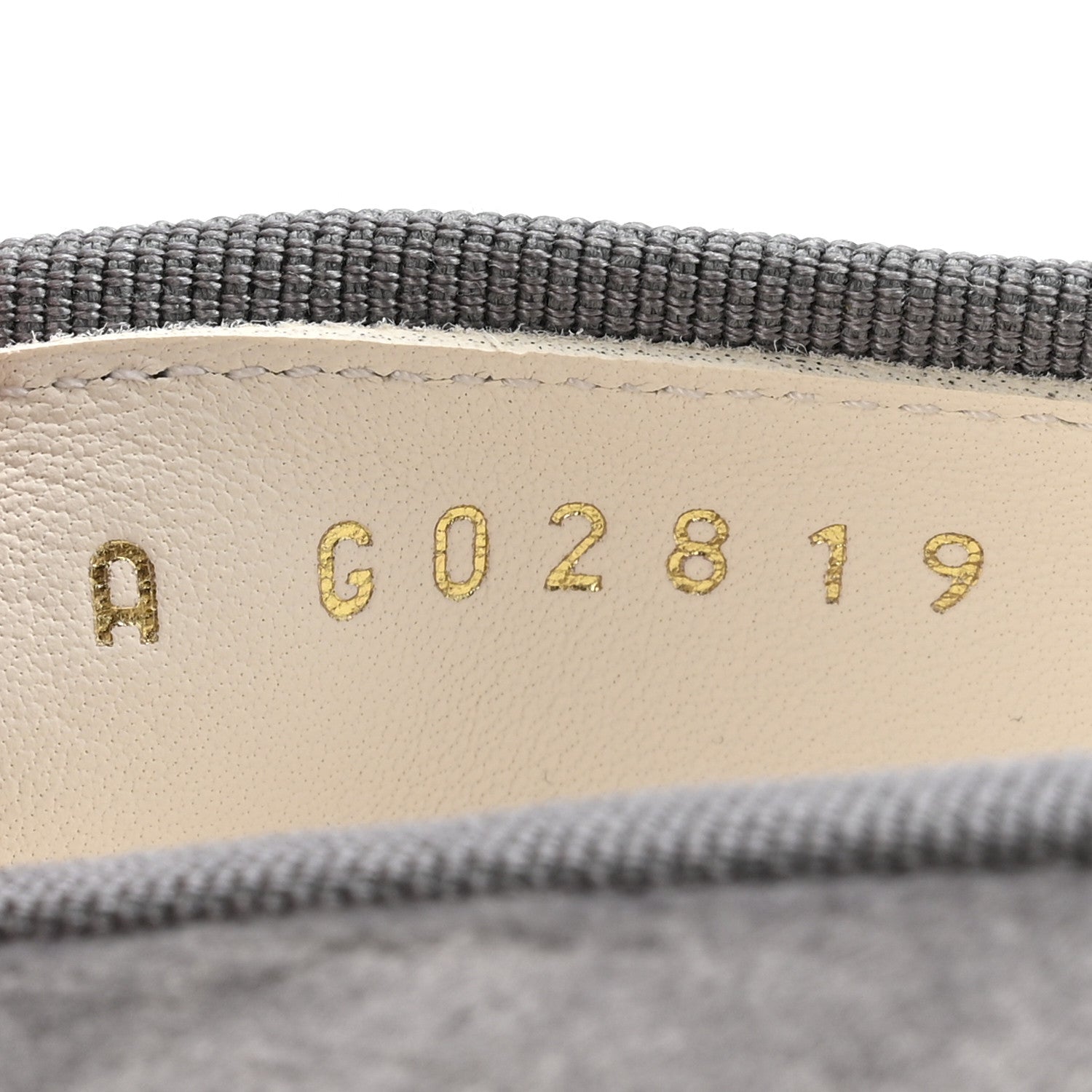 Velvet Cap Toe Ballerina Flats 36.5 Grey Green