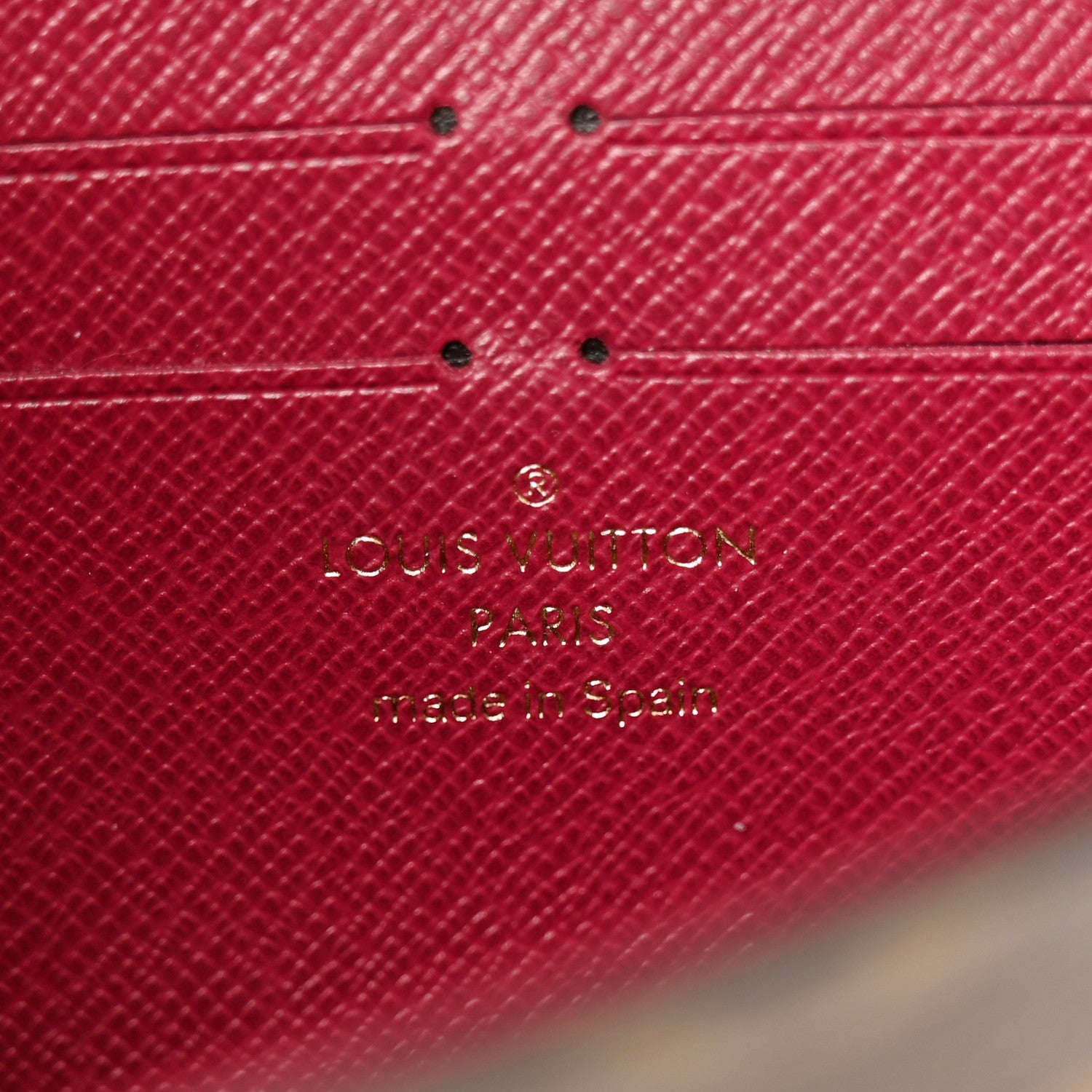 Monogram Jeanne Wallet Fuchsia