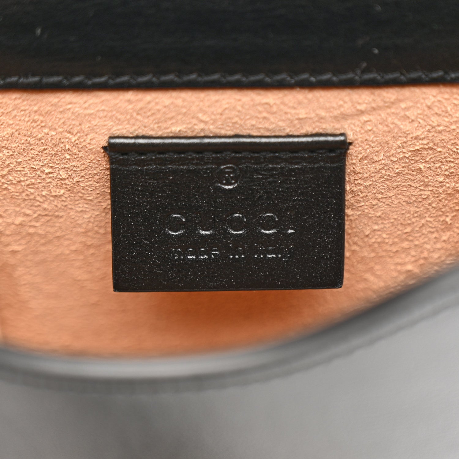 Boarded Plutone Calfskin Mini Horsebit 1955 Crossbody Bag Black