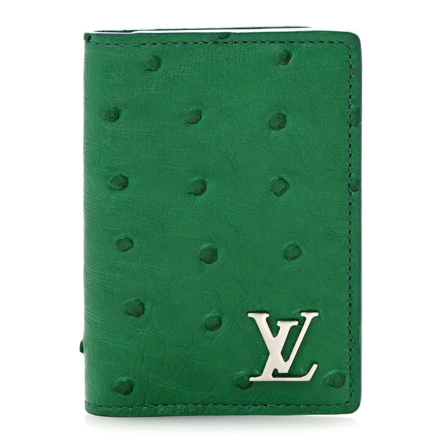 Ostrich Pocket Organizer Vert