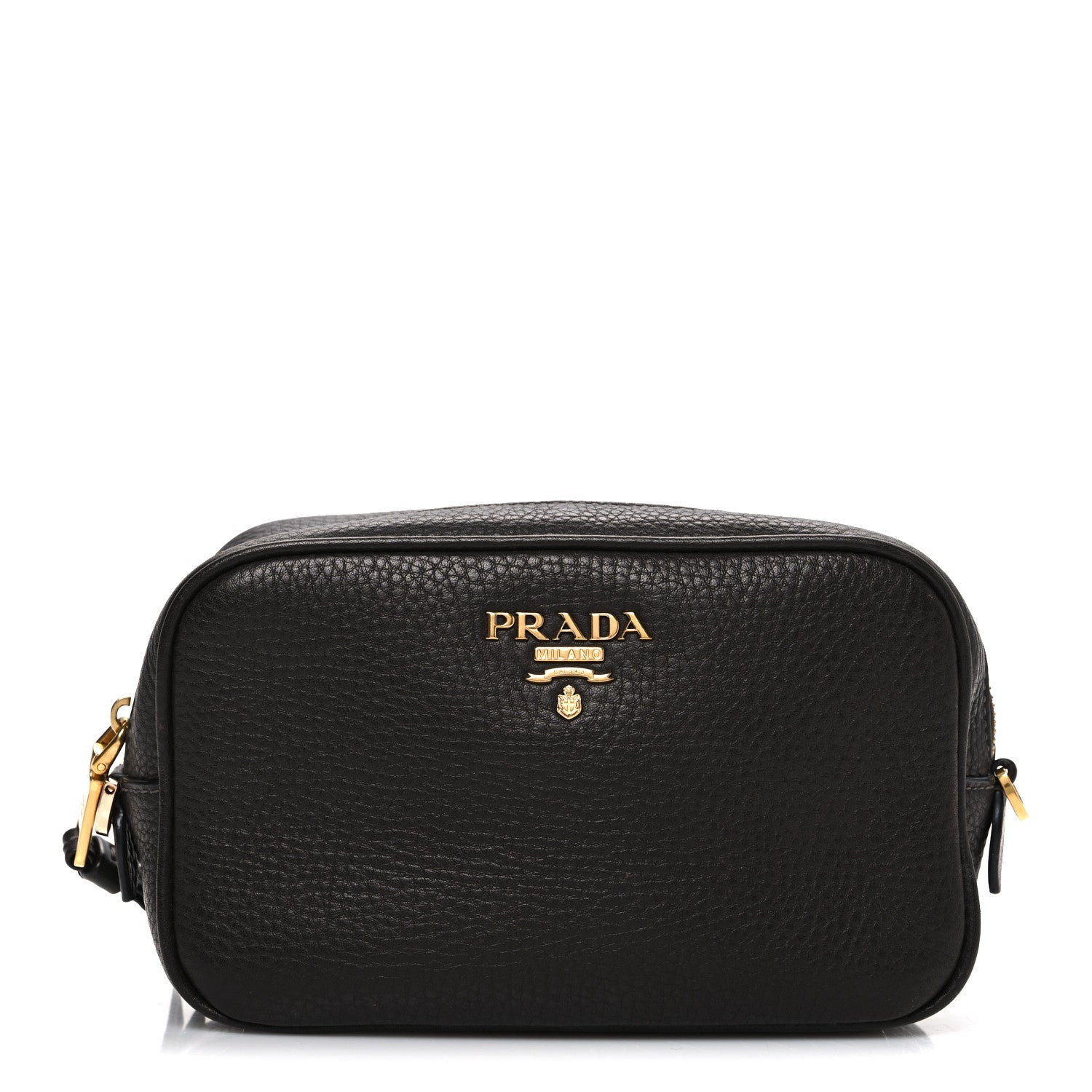 Vitello Daino Cosmetic Pouch Bruciato