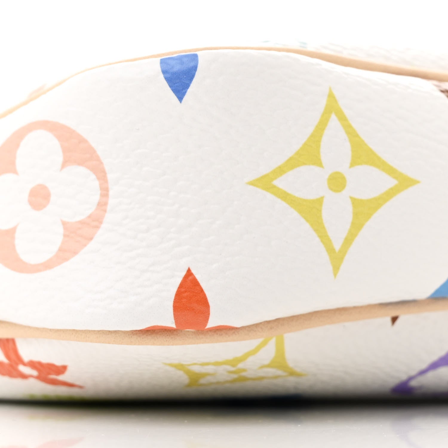 LV X TM Monogram Multicolor Pochette Accessories White
