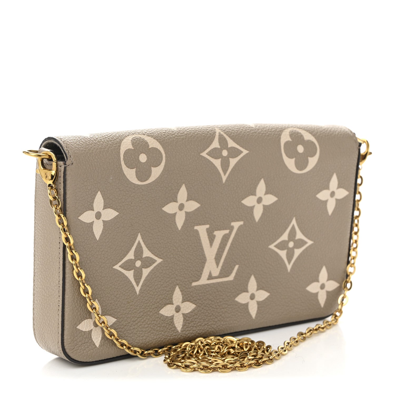 Empreinte Monogram Giant Felicie Pochette Tourterelle Creme