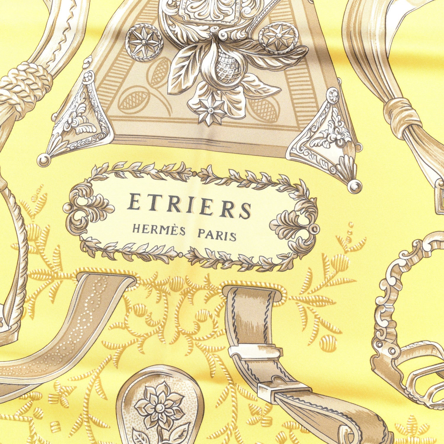 Silk Concours D Etriers Scarf 90