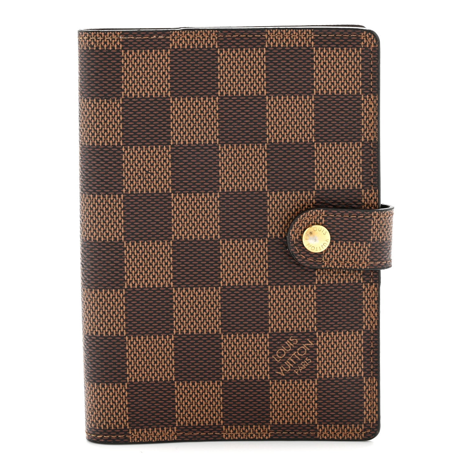 Damier Ebene Small Ring Agenda Cover