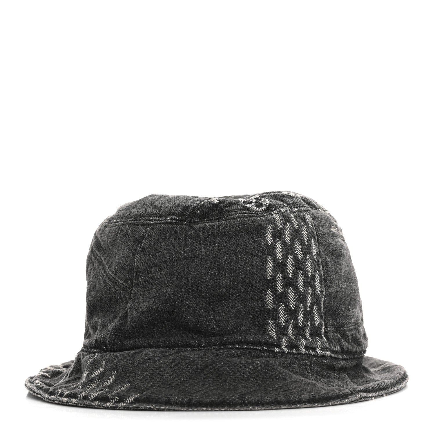 x NIGO Monogram Giant Denim Giant Damier Wave Sun Hat 60 Gray