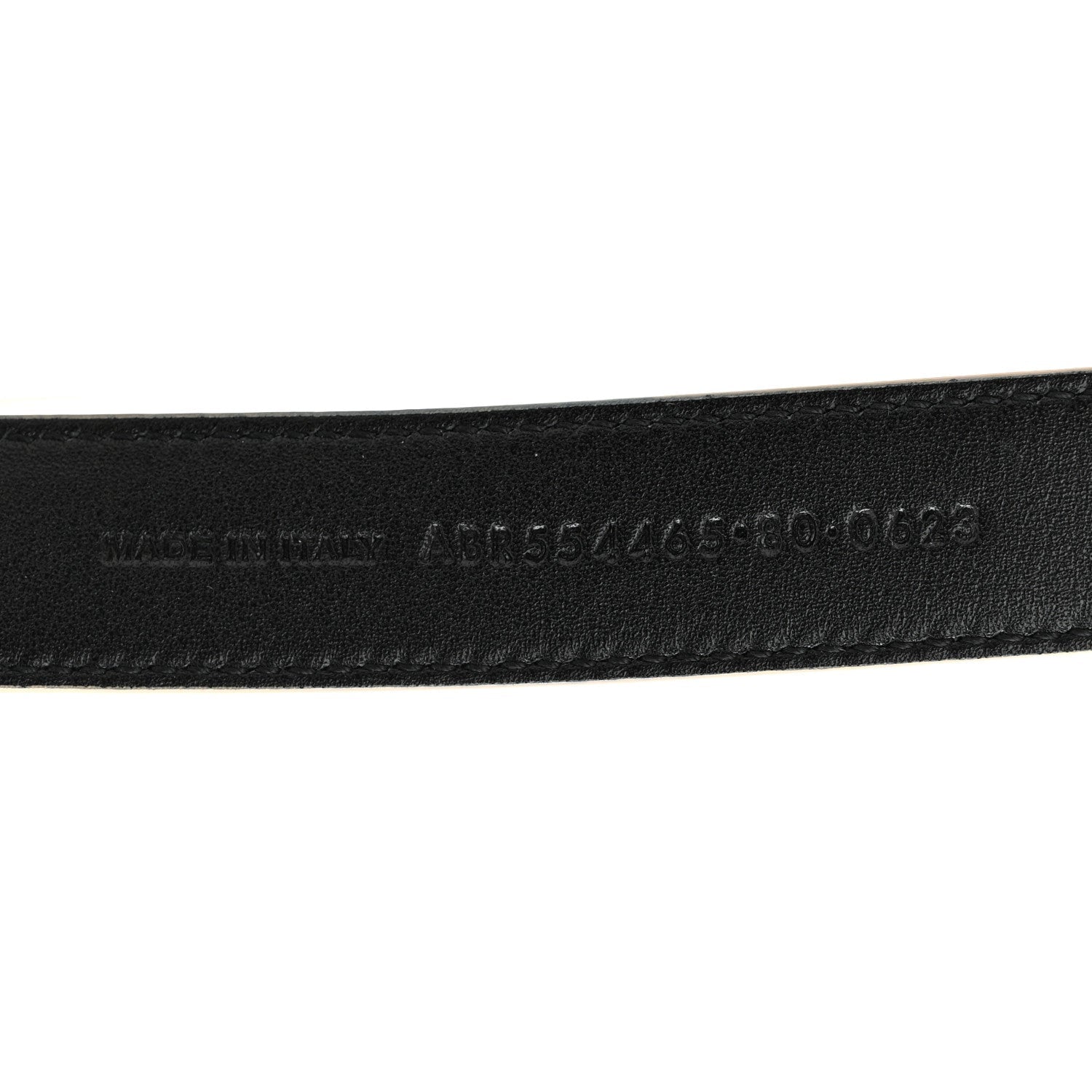 Smooth Calfskin Monogram Square Buckle Belt 80 32 Dark Beige