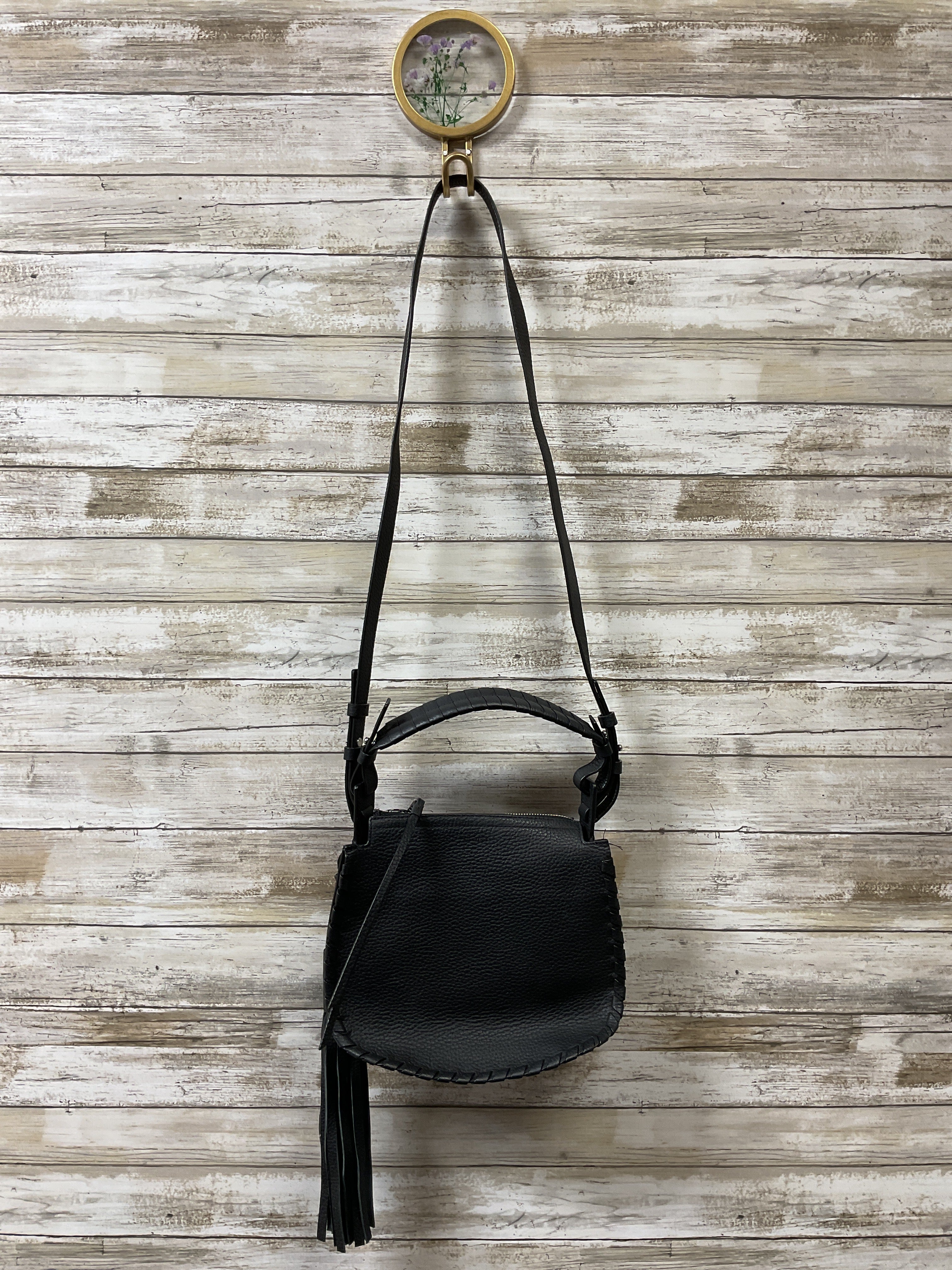 Handbag Designer By All Saints In Black, Size:Small