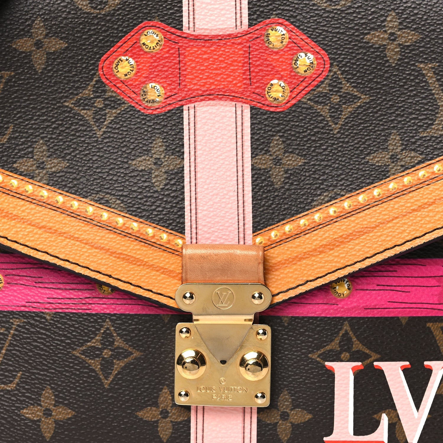 Monogram Summer Trunks Pochette Metis