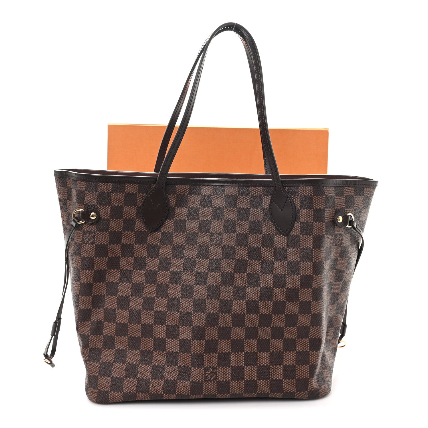 Damier Ebene Neo Neverfull MM Rose Ballerine