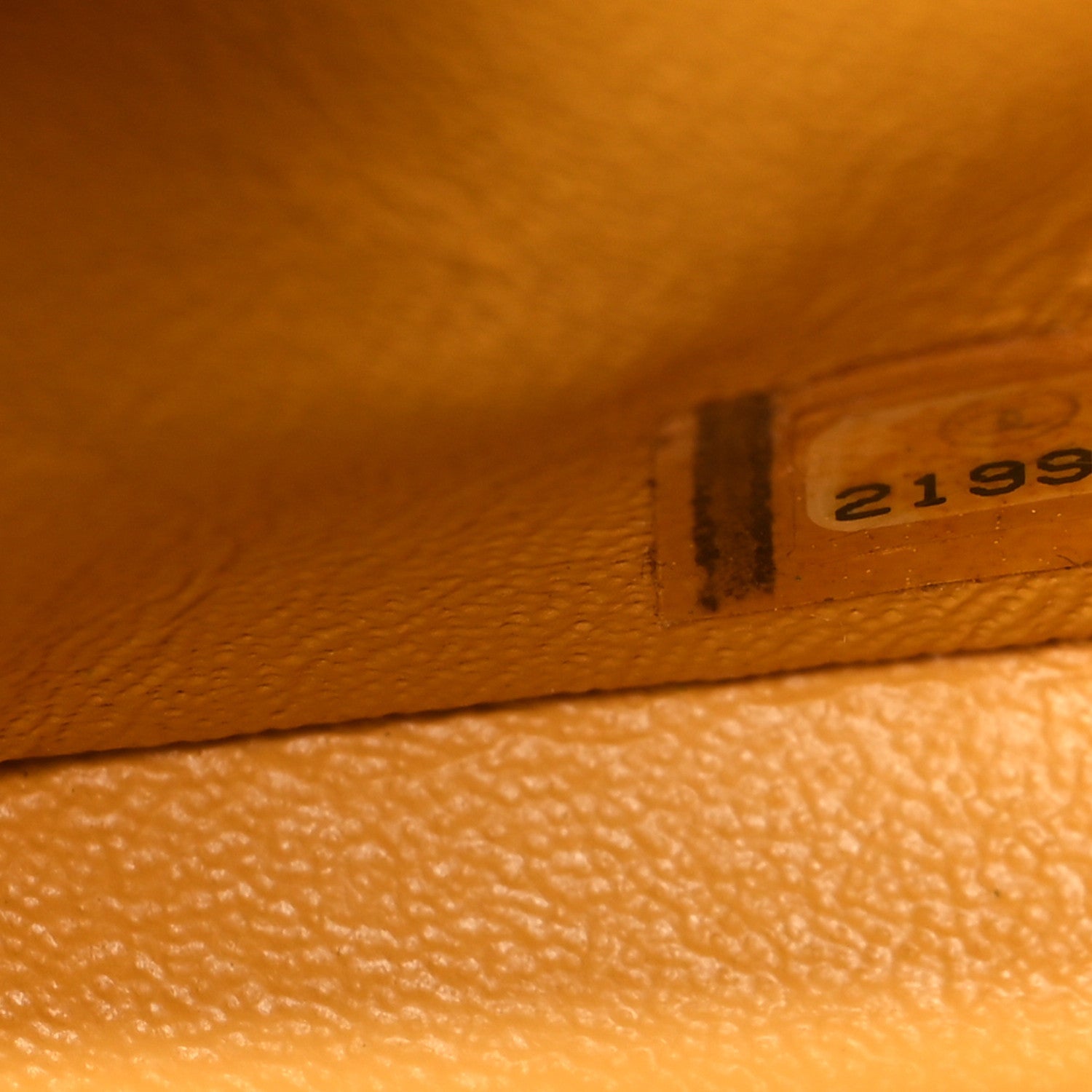 Caviar Quilted Medium Double Flap Yellow